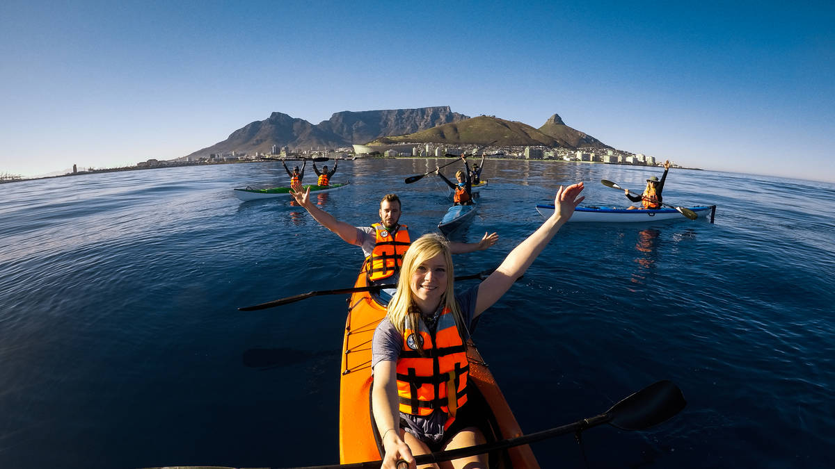 Kayak à Sea Point, Cape Town