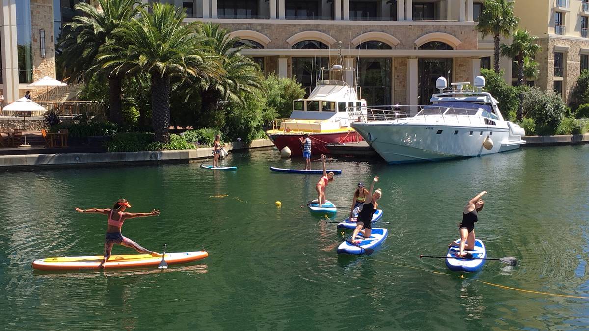 Stand Up Paddle Boarding à Waterfront, Le Cap (1 heure)
